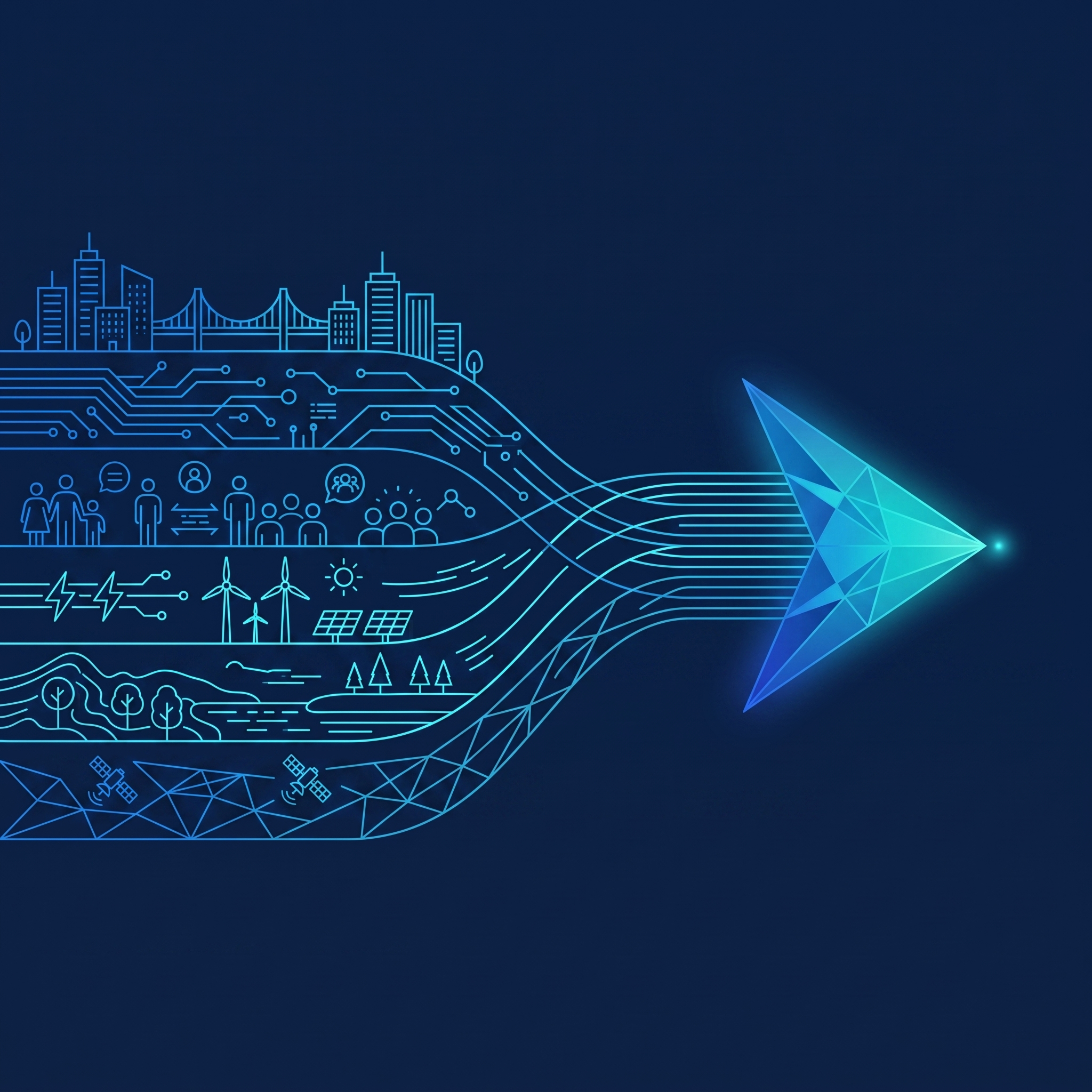 The city as a brain — physical and digital dimensions converging